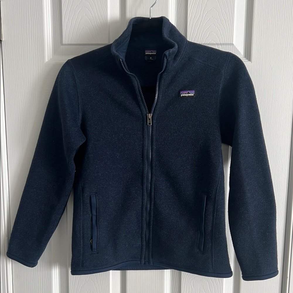Patagonia Kids Navy Better Sweater